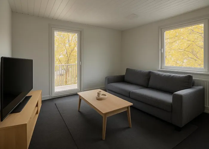 Polsumer Moderne Fuer Monteure & Familien Nahe Veltins-arena, Movie Park, Nordsternpark, Amphitheater & Autobahnen A2 & A42 Mit Balkon